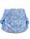 Photo1: Adult baby diaper cover unicorn light blue double gathered (1)