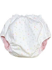 Adult baby diaper cover star pattern pile waterproof pants type