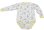 Photo2: Adult Baby Onesie dog Pattern long sleeves (ribbed light yellow) (2)