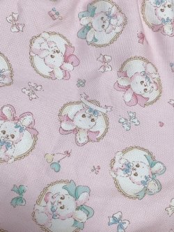 Photo5: Adult baby diaper cover rabbit pattern with pile waterproof 