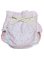 Photo1: Adult baby diaper cover rabbit pattern with pile waterproof waist strap (1)