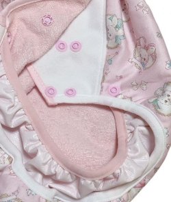 Photo3: Adult baby diaper cover rabbit pattern with pile waterproof 