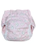 Adult baby diaper cover rabbit pattern with pile waterproof 