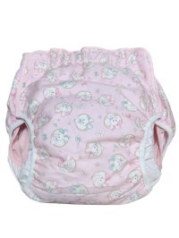 Adult baby diaper cover rabbit pattern with pile waterproof 