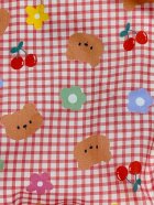 Other Images3: Adult baby diaper cover with bear and flower check pattern urethane waterproof