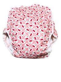 Adult baby diaper cover cherry  pattern urethane waterproof 