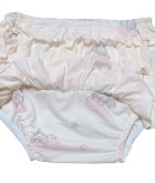 Other Images1: Adult Baby bloomers with frilled skirt/ elephant and heart pattern