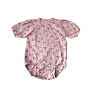 Photo: Adult Baby Onesie cherry pattern short sleeves