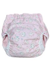 Photo: Adult baby diaper cover rabbit pattern with pile waterproof 