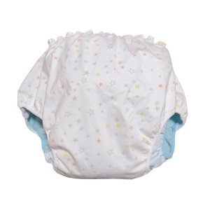 Photo: Adult baby diaper cover star pattern pile waterproof pants type