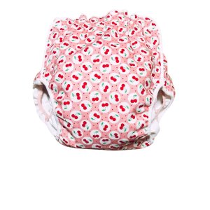 Photo: Adult baby diaper cover cherry  pattern urethane waterproof 