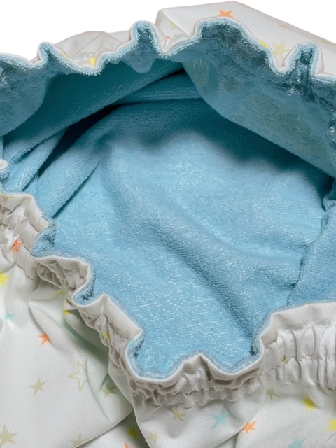 Photo: Adult baby diaper cover star pattern pile waterproof pants type